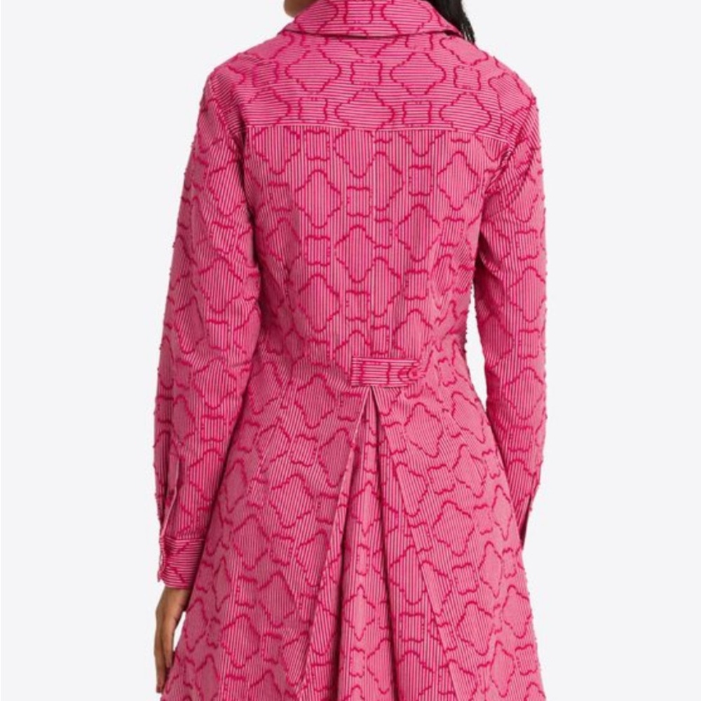 Draper James Stylish Pink Patterned shirtdress